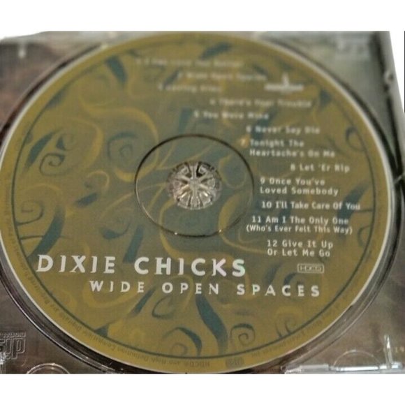 THE DIXIE CHICKS WIDE OPEN SPACES CD 1998 Tested & Works! - Picture 3 of 4